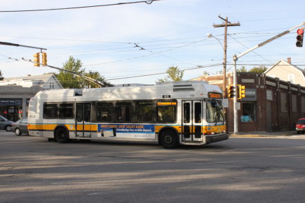 MBTA bus.