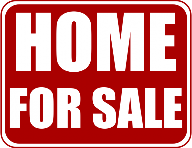Home for sale sign