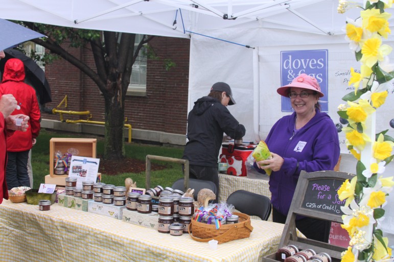 Preserves from Fig & Doves at Thursday's farmers market.