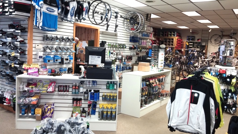 Farina's offers a whole range of cycling accessories.