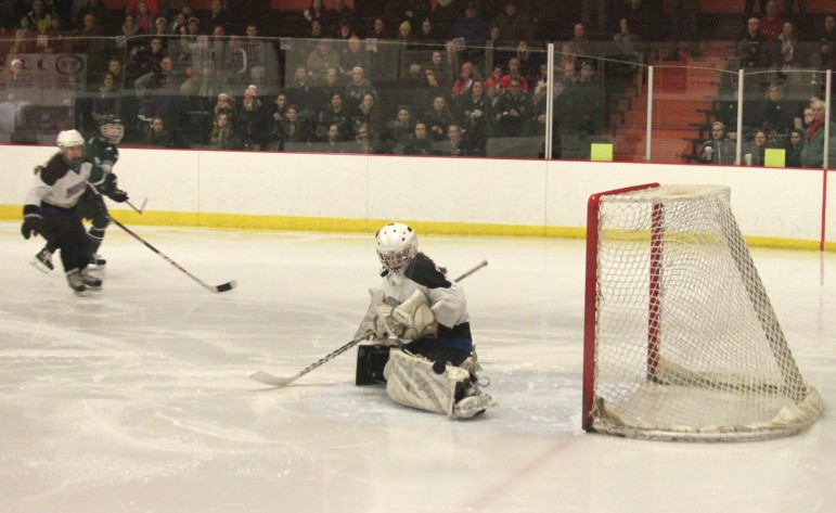 Freshman goalie Jonna Kennedy made 21 saves in Watertown/Belmont's loss in the Div. 1 State Quarterfinals.