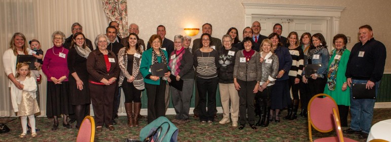 Representatives from the 28 community organizations that received grants in the 2015 Watertown Savings Banks Customer Choice Awards.