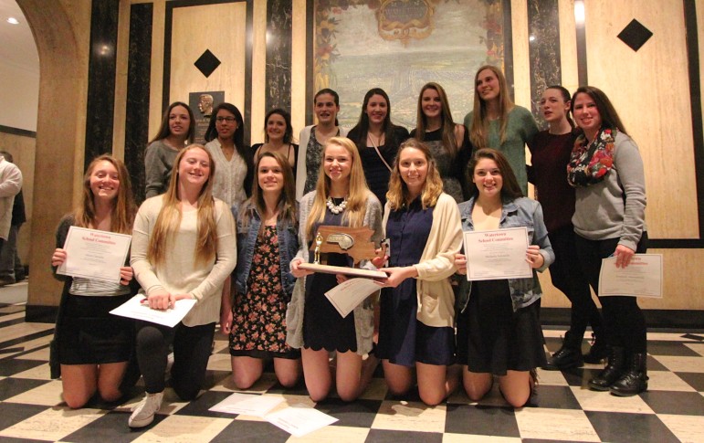 The Watertown girls basketball team made it to the state semifinal this year, winning the North Section and the Middlesex League along the way.