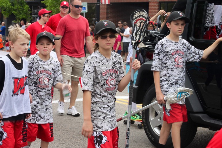 Watertown Youth Lacrosse was just one of many local organizations to participate in the Memorial Day Parade.