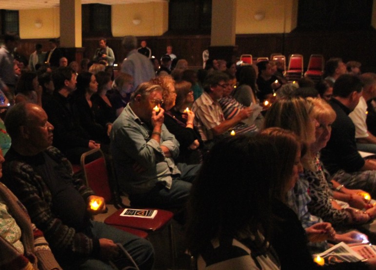 Hundreds came out to the Watertown Overcoming Addiction Candlelight Memorial Vigil at St. Patrick's Church.