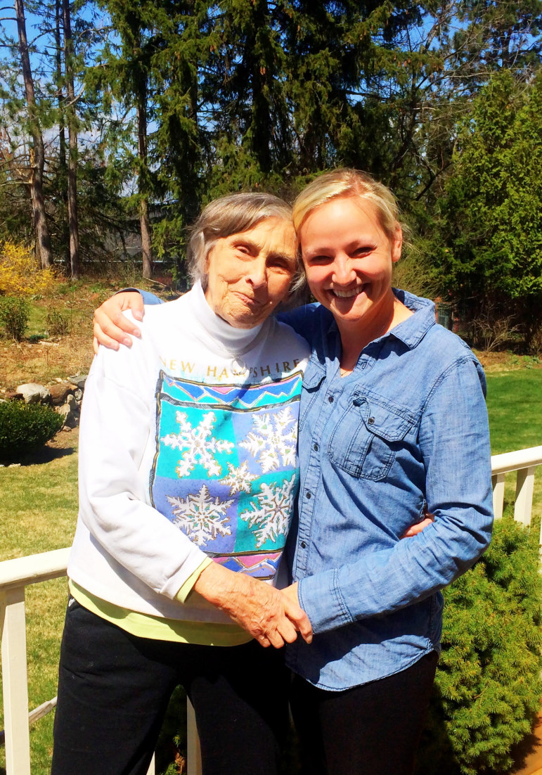 Watertown's Tori Wilbur, right, will participate in the Walk to End Alzheimer’s in honor of her grandmother, who was diagnosed two years ago.