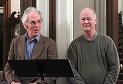 Revels directors George Emlen and Patrick Swanson, will host Welsh Christmas Revels at the Commander's Mansion