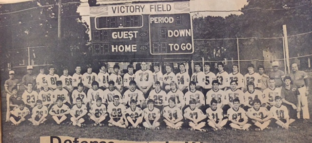 The 1983 Watertown football team won the Middlesex League title. The team will be honored by the Watertown Athletic Hall of Fame.