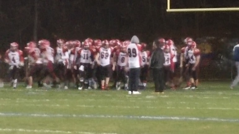 Watertown getting ready to play Stoneham.