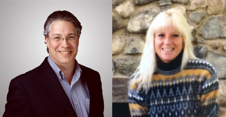 Michael Shepard and Julie McMahon had their meeting as members of the School Committee on Monday.