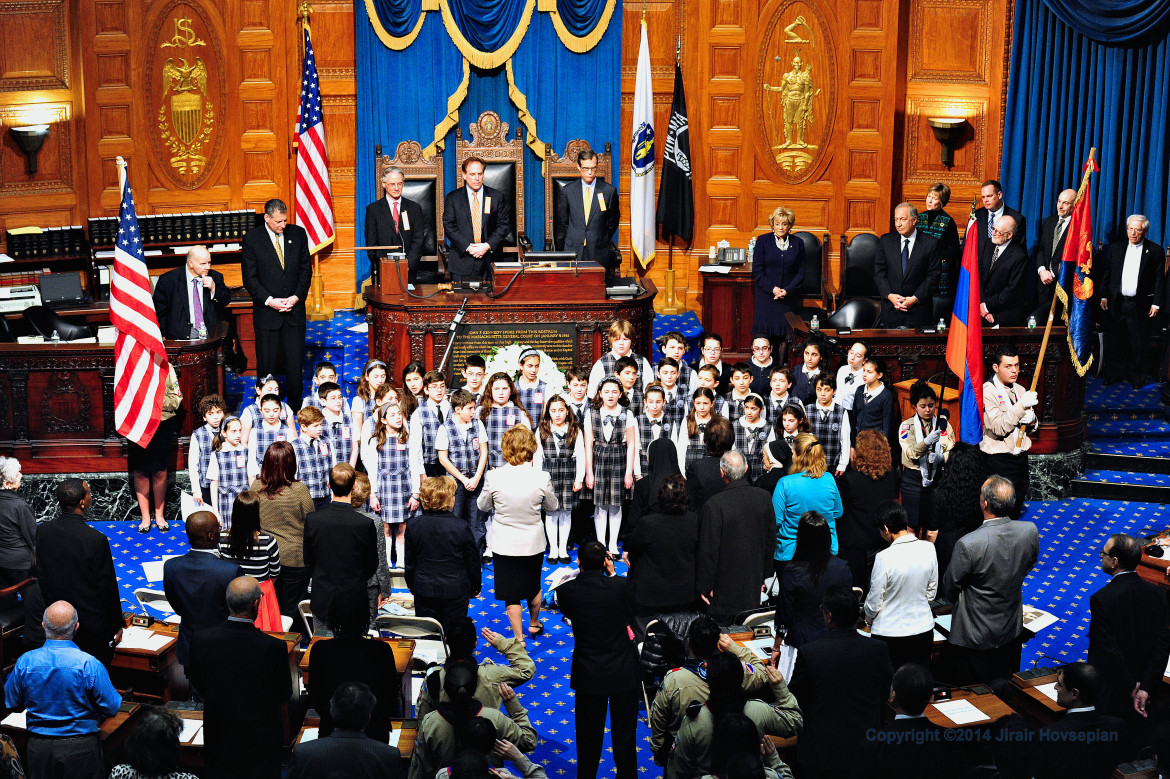 The 2014 State House Commemoration of the Armenian Genocide.