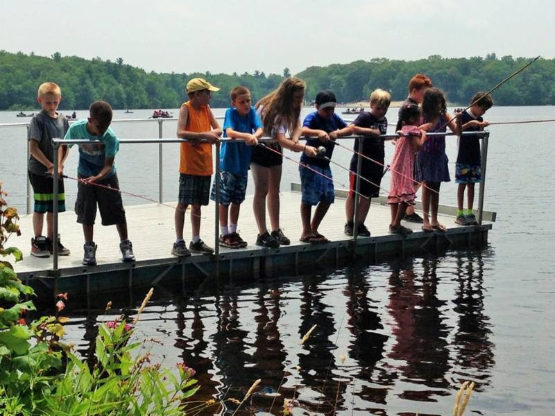 Campers at the Watertown Boys and Girls Club Summer Adventure camp.