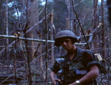 A photo of Watertown's Bob Quimby when he served in Vietnam.