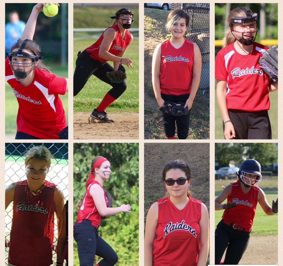 Eight members of the Watertown Youth Softball program will play in the Middle Essex All-Star games.