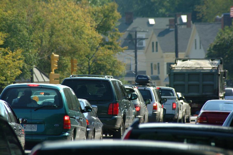 The Town Council is working on ways to cut traffic in Watertown by requiring new developments to reduce single driver vehicles. 