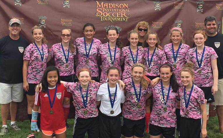 The Power U14 girls soccer team from Watertown won the 25th annual MIST Tournament.