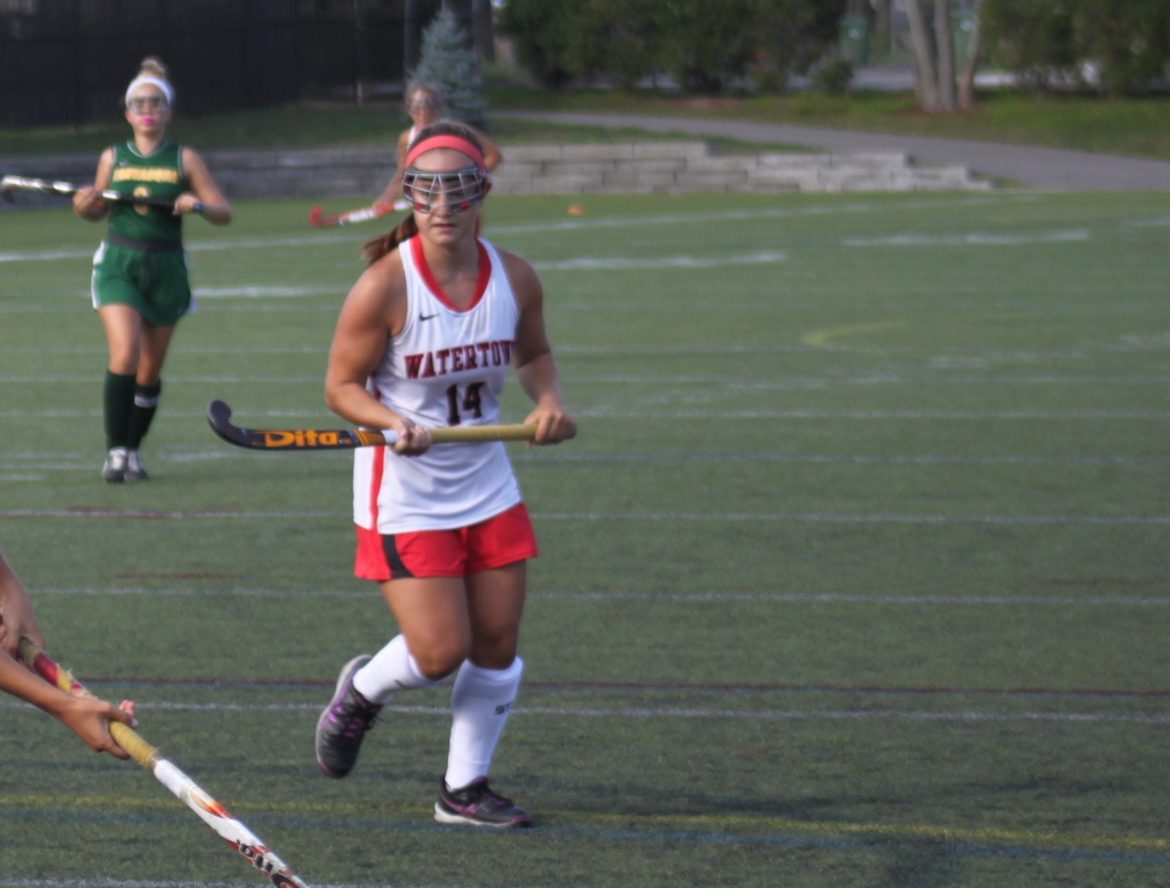 Watertown senior Kourtney Kennedy looks to lead the Raiders to an eighth straight state title with her two sisters at her side.