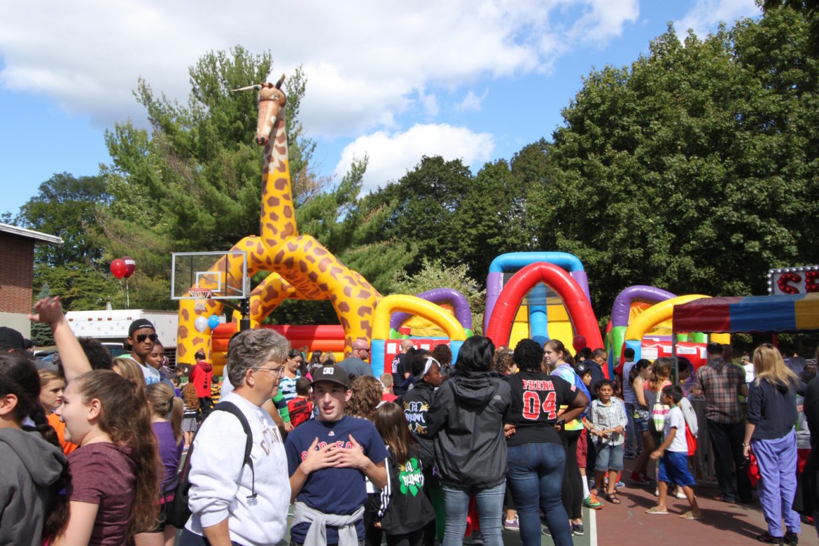 Children had plenty of fun options during Saturday's Faire on the Square.