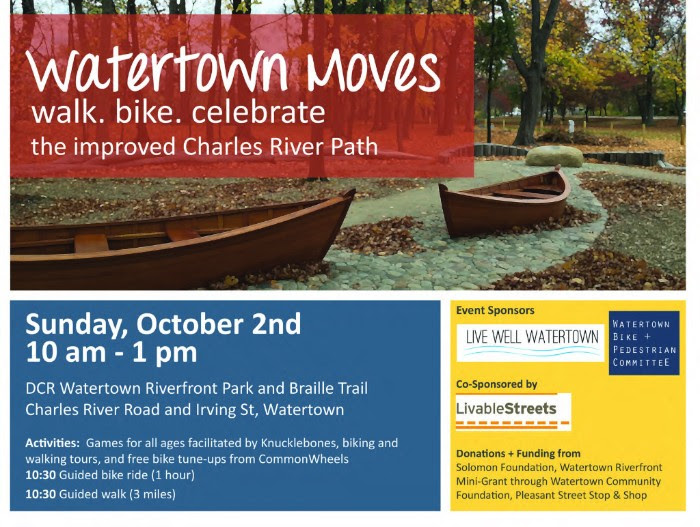 Watertown Moves Charles River Celebration