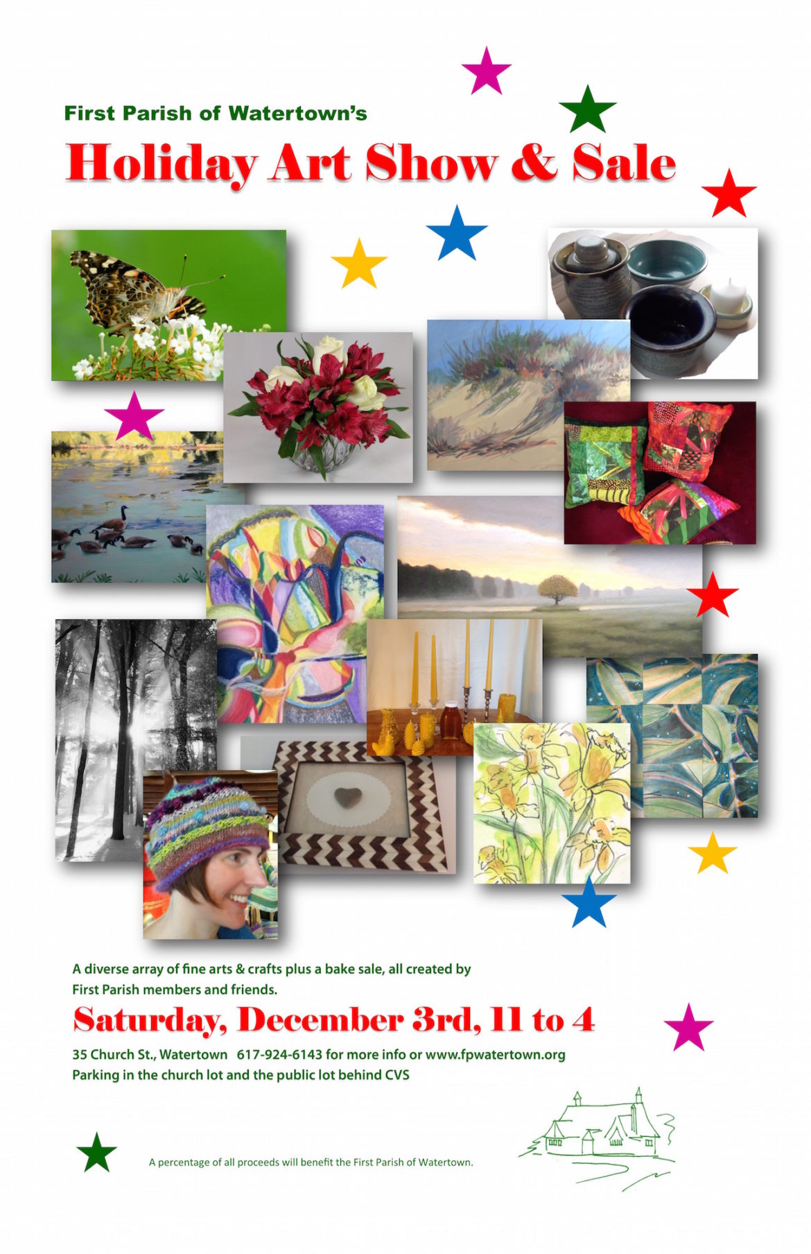 Holiday art show and sale