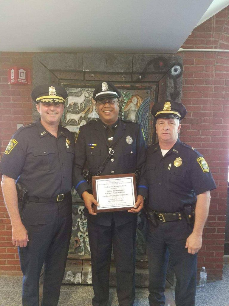 Watertown Police Officer Honored for His Saving a Man’s Life