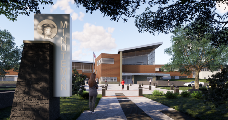 Public Gets Preview Of New Minuteman High School Building Due To Open In 2019 Watertown News 