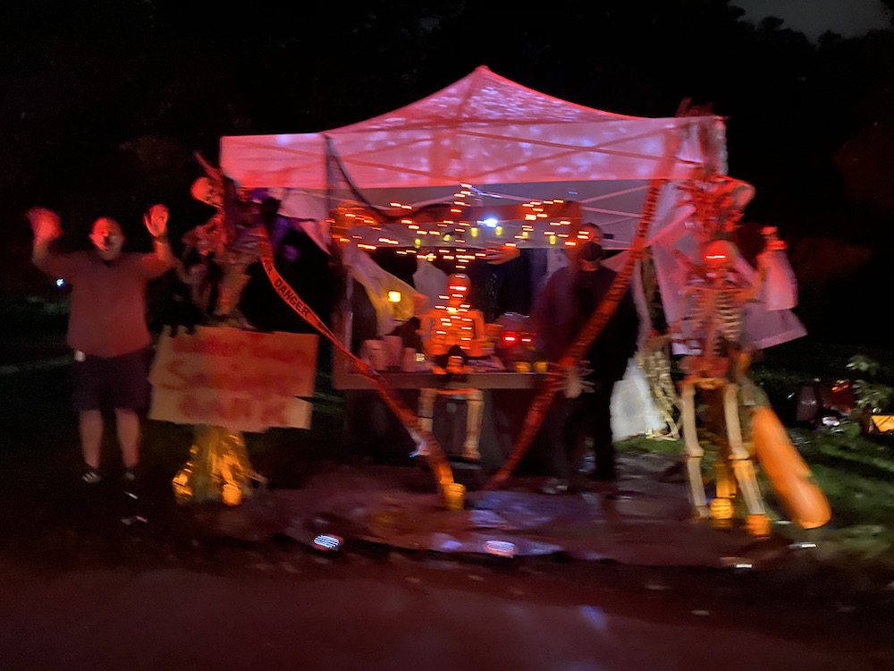 Hundreds Flock to Commander’s Mansion’s Halloween Drive Thru Bash