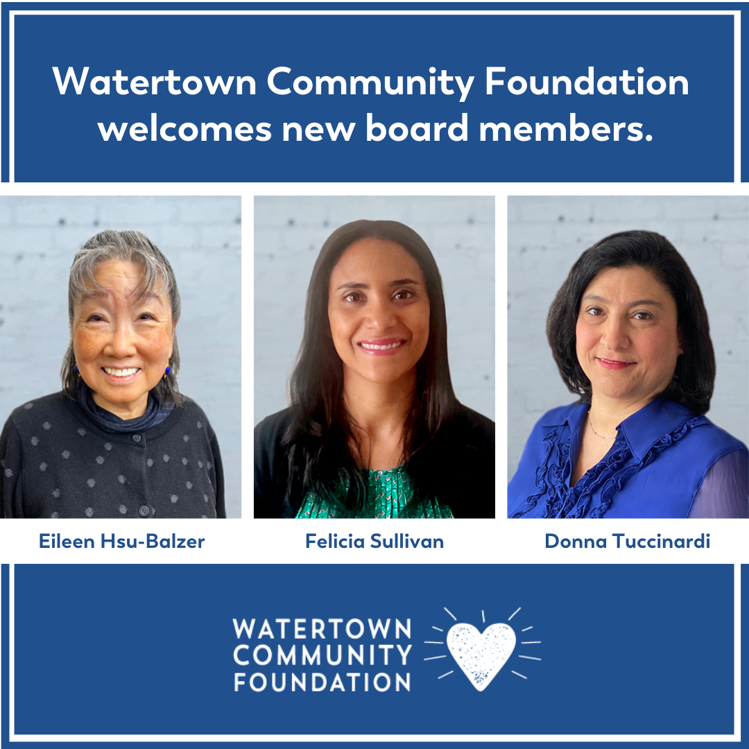 Watertown Community Foundation Introduces New Board Members Watertown