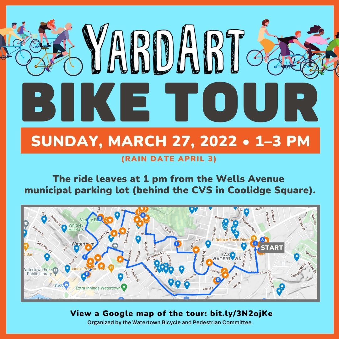 Take a Bike Tour of Watertown’s YardArt This Weekend Watertown News
