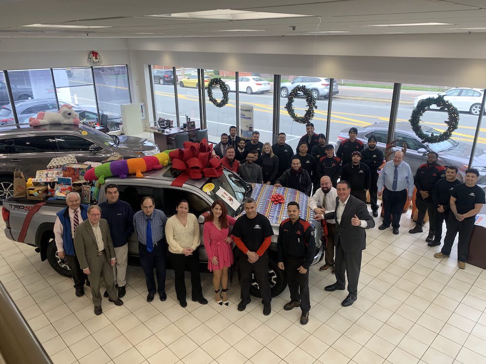 Toyota of Watertown Collecting Toys for Whooley Foundation Watertown News