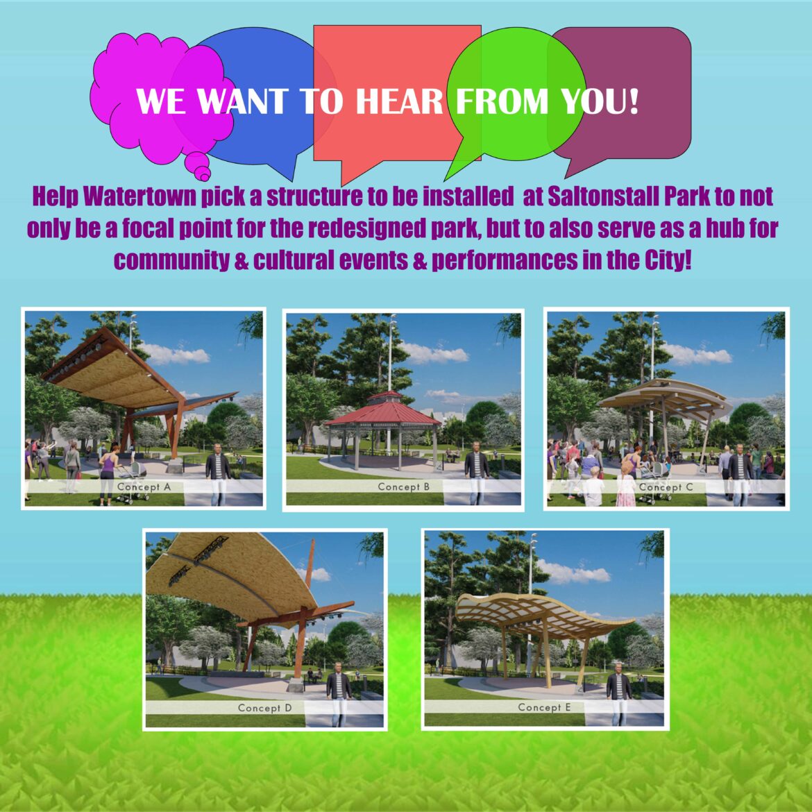 Help Pick the Design of the Structure Going into Saltonstall Park