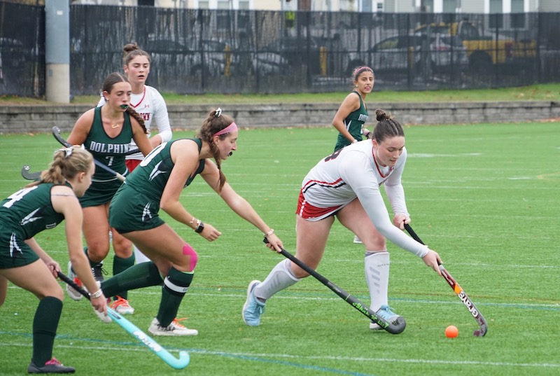 Watertown Lifts Final Four Field Hockey Trophy After Defeating Dennis