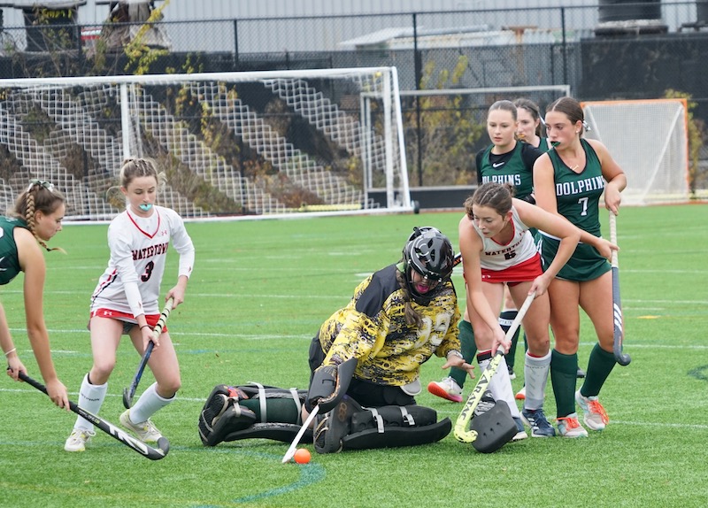 Watertown Lifts Final Four Field Hockey Trophy After Defeating Dennis