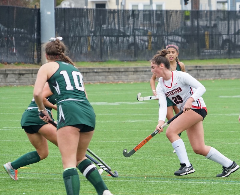 Watertown Lifts Final Four Field Hockey Trophy After Defeating Dennis