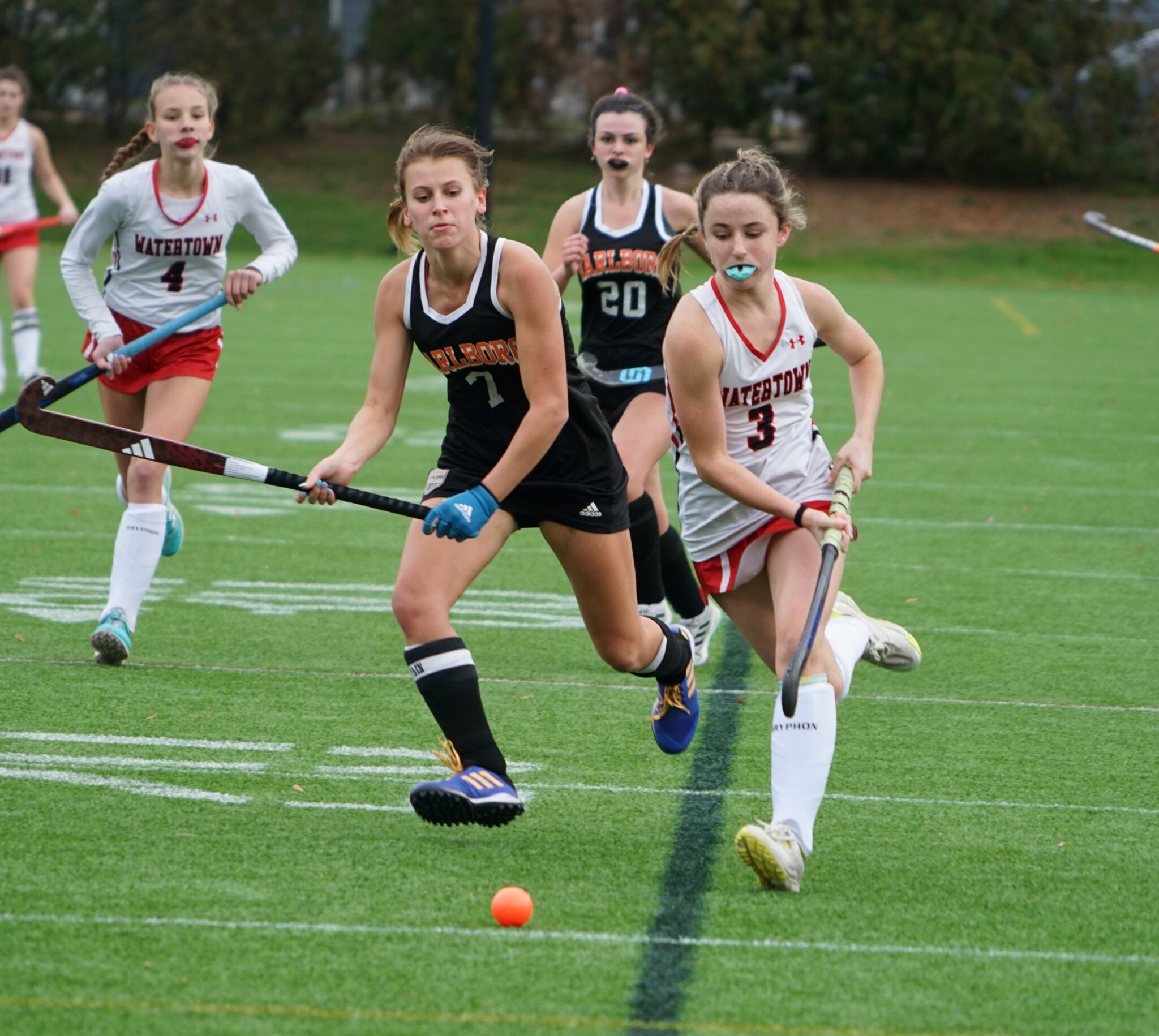 Watertown Field Hockey Rolls in Tourney Win Over Marlborough