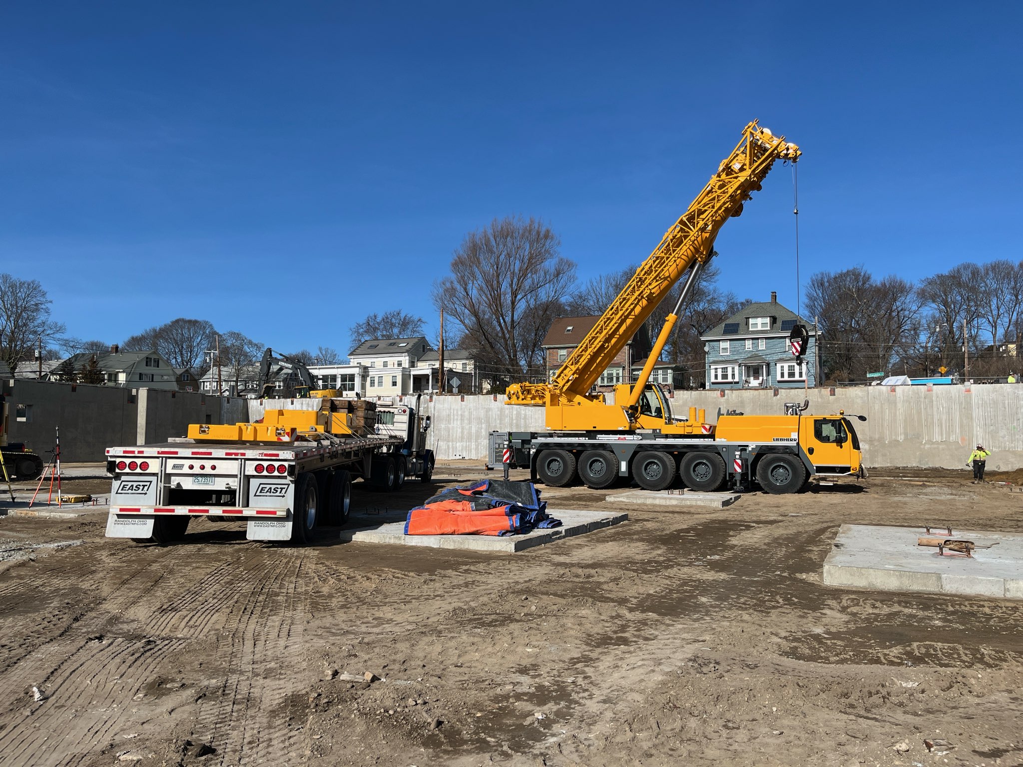 UPDATED Demolition of Watertown High School Complete, Crane Going Up