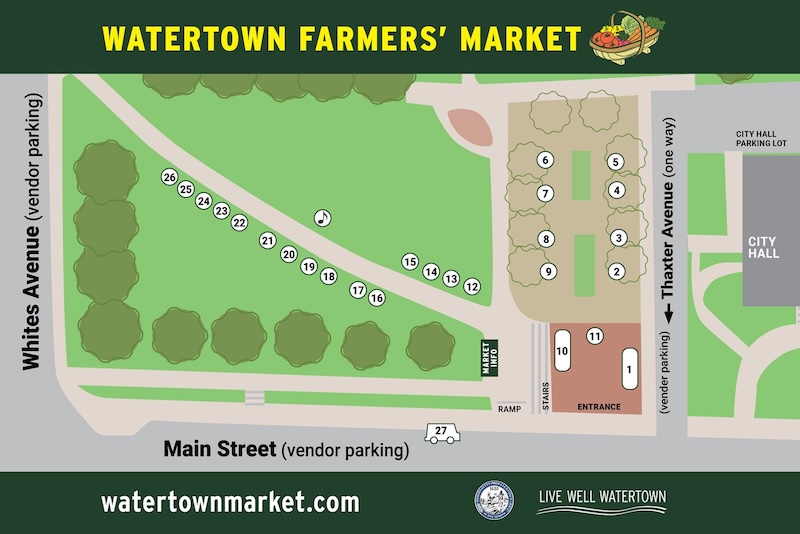 Watertown Farmers Market Opens This Week, See Who Will be There ...